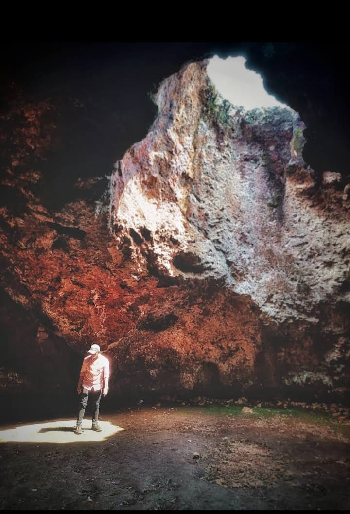 Balda caves inside view